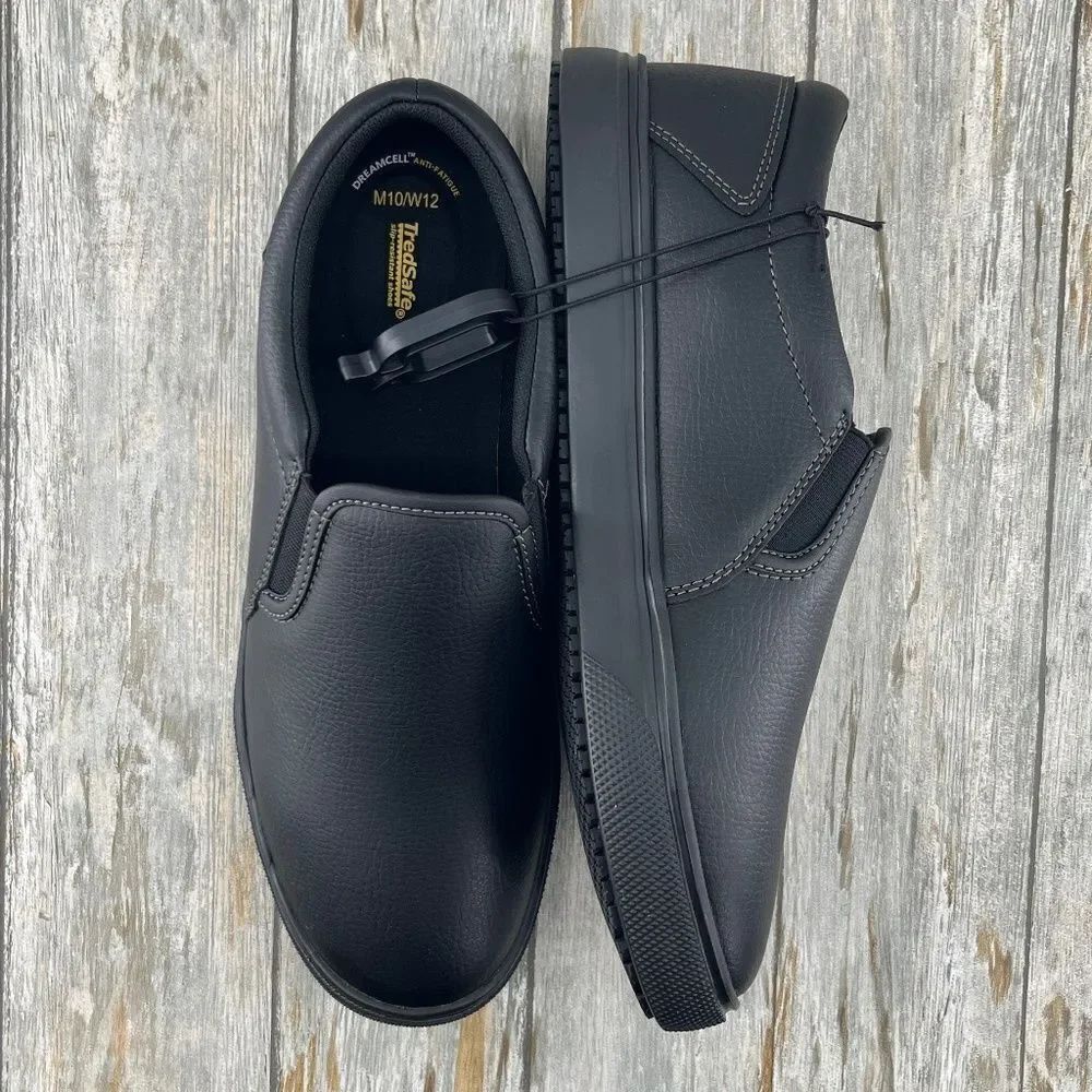 Tredsafe Unisex Ric 2.0 Slip Resistant Slip-On Work Shoes Size 10
